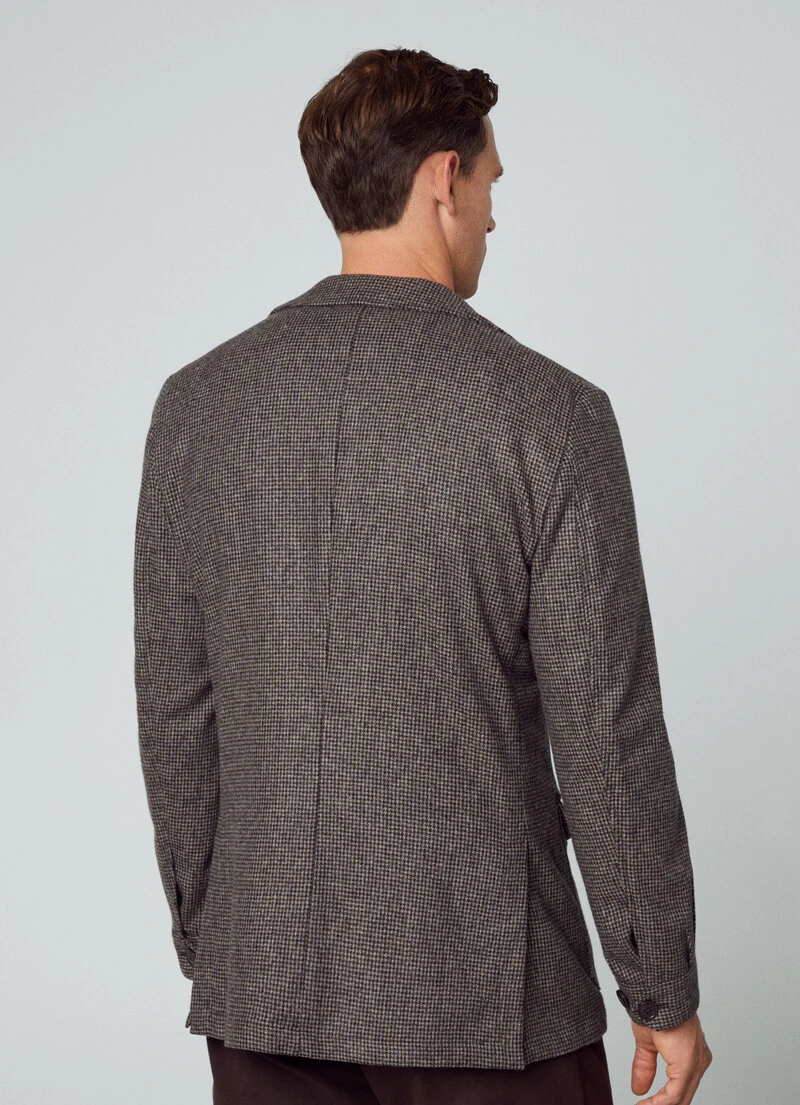 Hackett London PUPPYTOOTH SAFARI BLAZER 5 Hackett London PUPPYTOOTH SAFARI BLAZER - Image 3