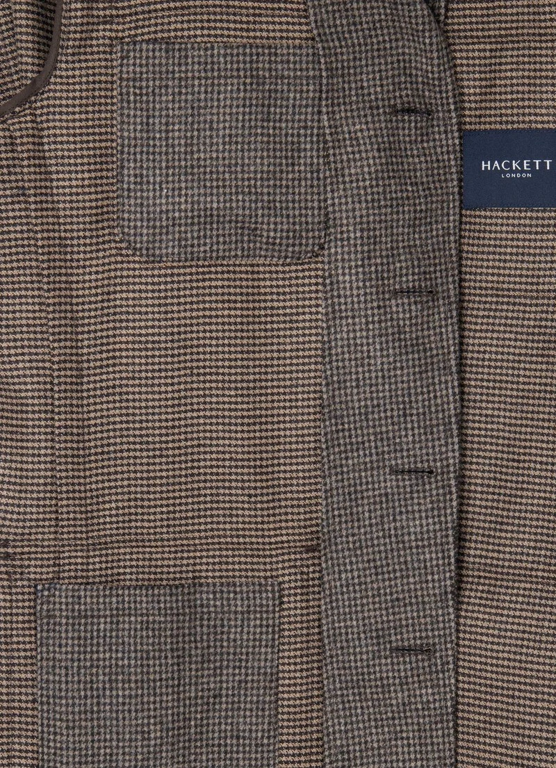 Hackett London PUPPYTOOTH SAFARI BLAZER 12 Hackett London PUPPYTOOTH SAFARI BLAZER - Image 10