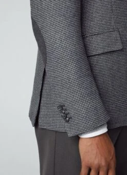 Hackett London COTTON HOUNDSTOOTH BLAZER -Hackett London Shop HM443261 9ID 04 MO