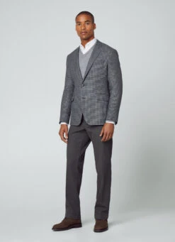 Hackett London COTTON HOUNDSTOOTH BLAZER -Hackett London Shop HM443261 9ID 06 MO