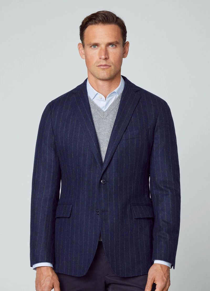 Hackett London CHALK STRIPE BLAZER 3 Hackett London CHALK STRIPE BLAZER