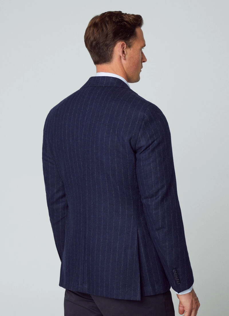 Hackett London CHALK STRIPE BLAZER 5 Hackett London CHALK STRIPE BLAZER - Image 3