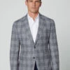 Hackett London HEATHERED CHECK BLAZER 1 Hackett London HEATHERED CHECK BLAZER -Hackett London Shop HM443265 945 01 MO