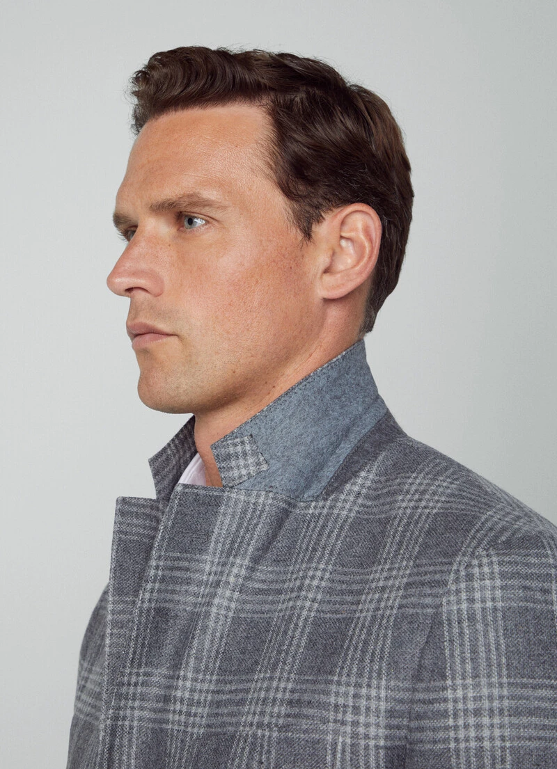 Hackett London HEATHERED CHECK BLAZER 4 Hackett London HEATHERED CHECK BLAZER - Image 2