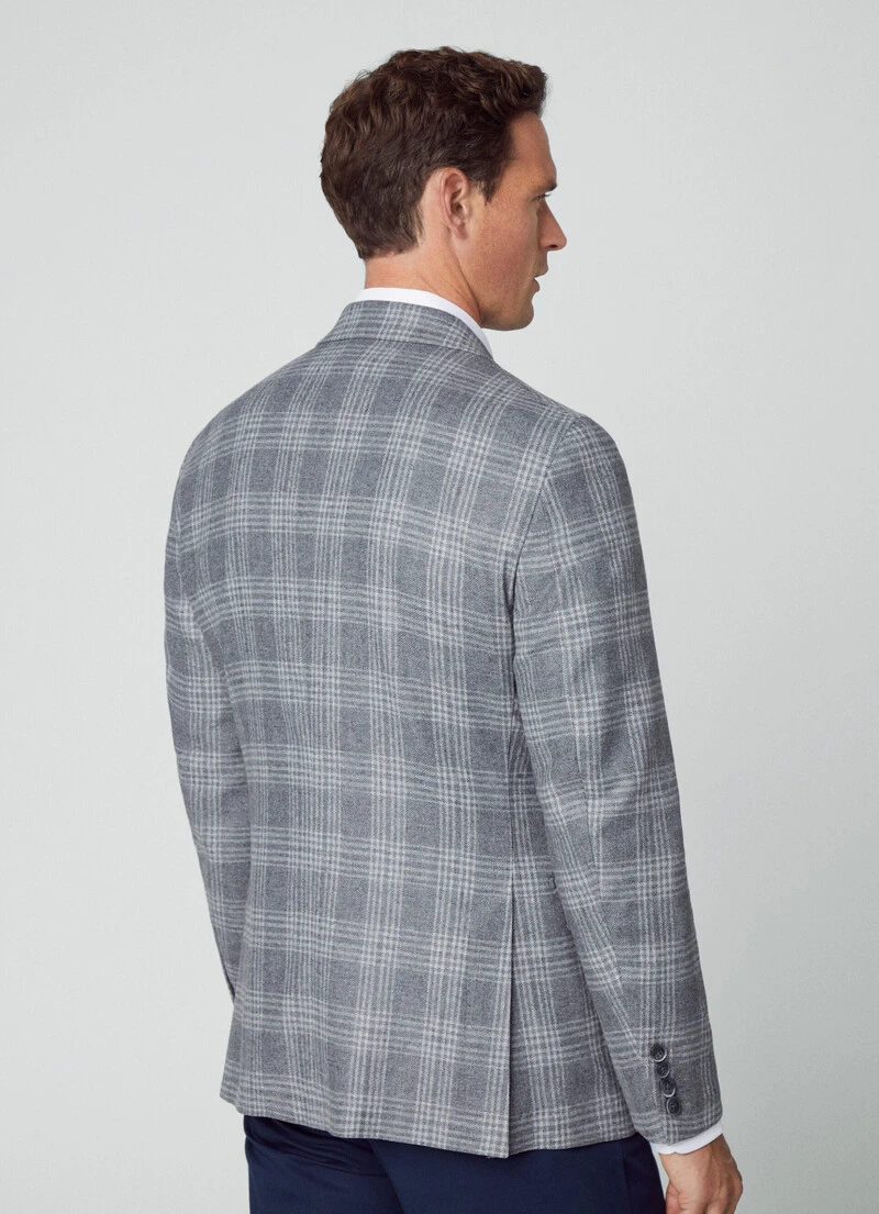 Hackett London HEATHERED CHECK BLAZER 5 Hackett London HEATHERED CHECK BLAZER - Image 3
