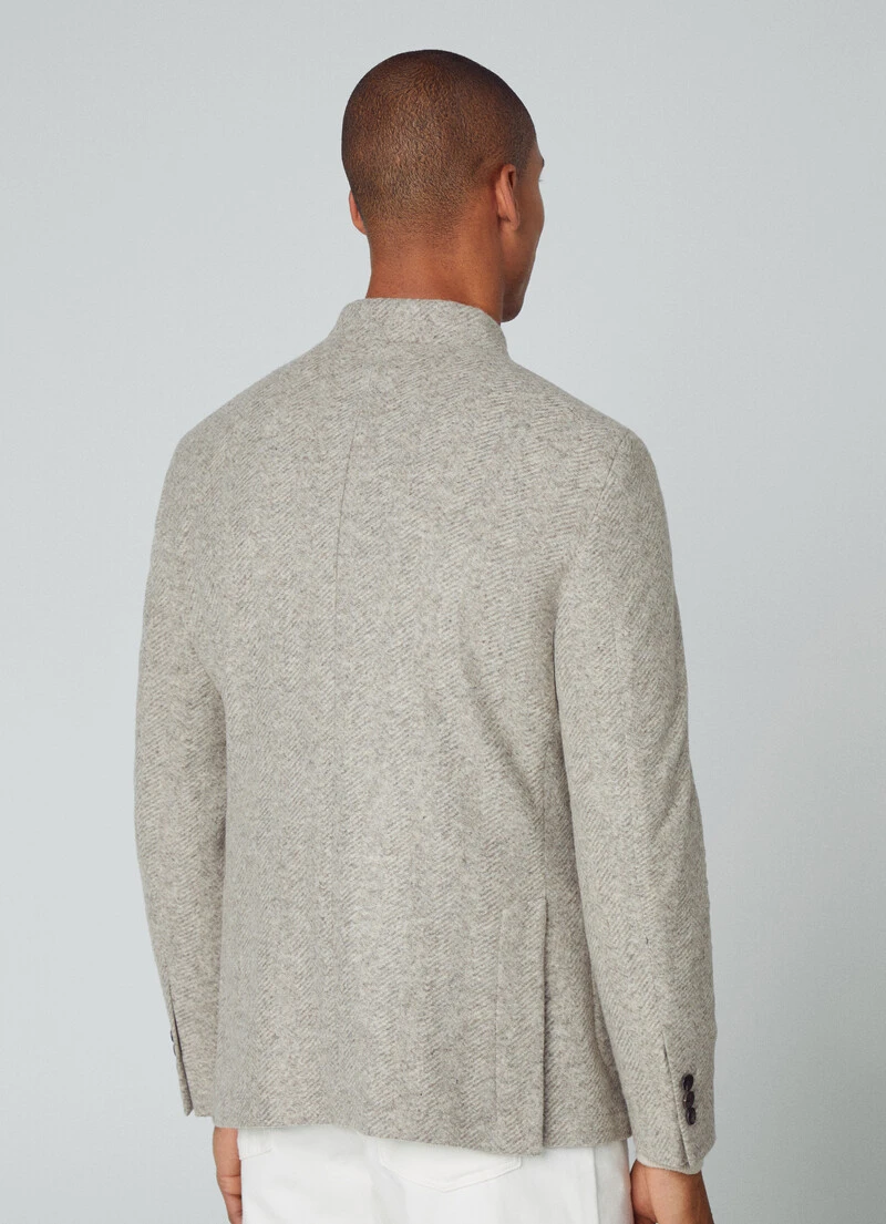 Hackett London HERRINGBONE BLAZER 5 Hackett London HERRINGBONE BLAZER - Image 3