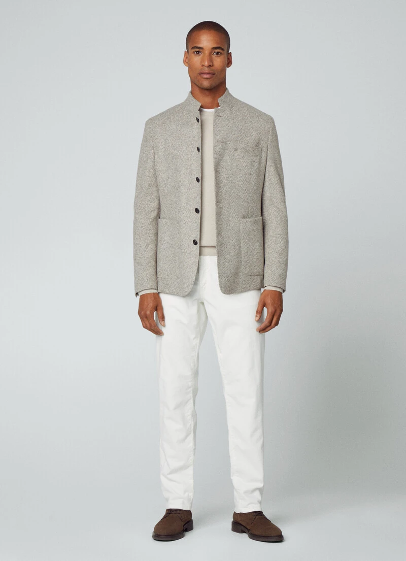 Hackett London HERRINGBONE BLAZER 8 Hackett London HERRINGBONE BLAZER - Image 6