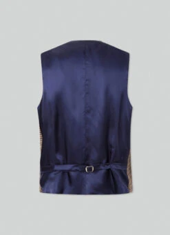 Hackett London HOUNDSTOOTH WAISTCOAT -Hackett London Shop HM470474 8DN 02 FL