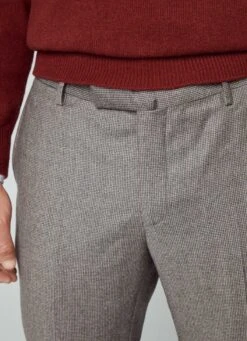 Hackett London WOOL PUPPYTOOTH TROUSERS -Hackett London Shop HM470477 951 03 MO
