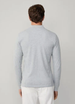 Hackett London SLIM FIT PIQUÉ LONG SLEEVE POLO 10 Hackett London SLIM FIT PIQUÉ LONG SLEEVE POLO -Hackett London Shop HM550887 913 04 MO