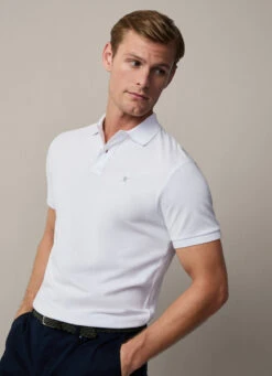 Hackett London SLIM FIT PIQUÉ POLO