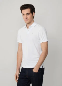 Hackett London SLIM FIT PIQUÉ POLO -Hackett London Shop HM562363 802 04 MO