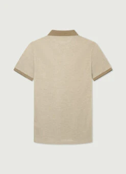 Hackett London SLIM FIT WOOL AND SILK PIQUE POLO -Hackett London Shop HM563191 855 02 FL