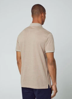 Hackett London SLIM FIT WOOL AND SILK PIQUE POLO -Hackett London Shop HM563191 855 03 MO