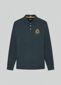 Hackett London HERITAGE CLASSIC FIT RUGBY LONG SLEEVE POLO 14 Hackett London HERITAGE CLASSIC FIT RUGBY LONG SLEEVE POLO -Hackett London Shop HM570820 675 01 FL