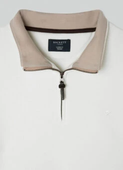 Hackett London HALF-ZIP SWEATSHIRT -Hackett London Shop HM581164 814 03 FL