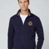 Hackett London FULL ZIP HERITAGE SWEATSHIRT -Hackett London Shop HM581174 595 01 MO