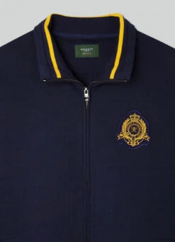 Hackett London FULL ZIP HERITAGE SWEATSHIRT -Hackett London Shop HM581174 595 03 FL