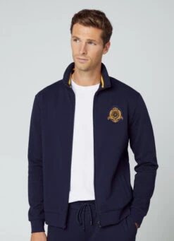 Hackett London FULL ZIP HERITAGE SWEATSHIRT -Hackett London Shop HM581174 595 05 MO