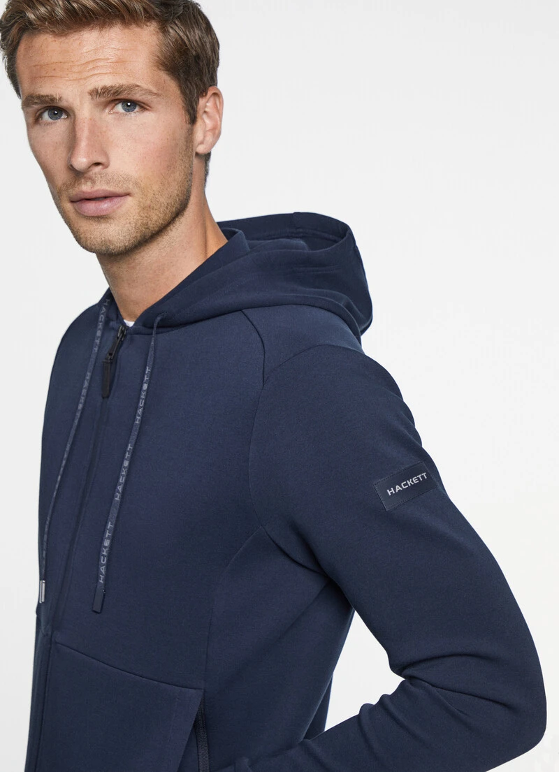 Hackett London FULL ZIP SPORTS HOODIE 4 Hackett London FULL ZIP SPORTS HOODIE - Image 2