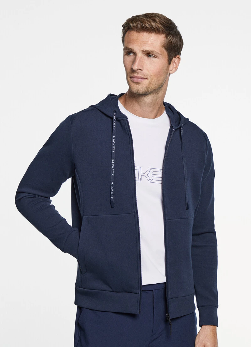 Hackett London FULL ZIP SPORTS HOODIE 6 Hackett London FULL ZIP SPORTS HOODIE - Image 4