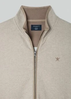 Hackett London FULL-ZIP JACQUARD JUMPER -Hackett London Shop HM581187 8HL 03 FL