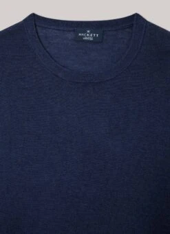 Hackett London CLASSIC FIT SILK AND WOOL JUMPER -Hackett London Shop HM702926 595 03 FL