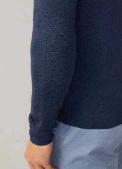 Hackett London CLASSIC FIT SILK AND WOOL JUMPER -Hackett London Shop HM702926 595 05 MO