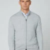 Hackett London FULL ZIP CABLE KNIT CARDIGAN -Hackett London Shop HM702992 8FZ 01 MO