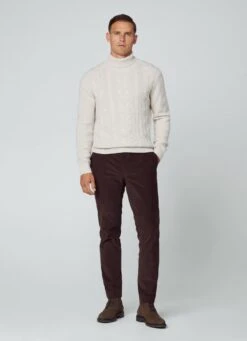 Hackett London WOOL AND CASHMERE TURTLENECK JUMPER -Hackett London Shop HM702995 902 04 MO