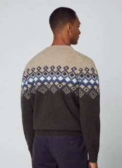 Hackett London FAIR ISLE KNIT -Hackett London Shop HM702998 7AK 03 MO