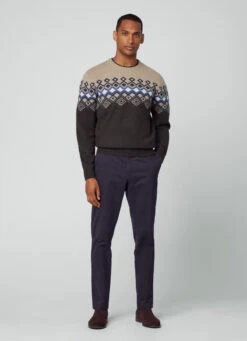 Hackett London FAIR ISLE KNIT -Hackett London Shop HM702998 7AK 04 MO