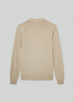 Hackett London LONG-SLEEVED KNIT POLO -Hackett London Shop HM703002 951 02 FL