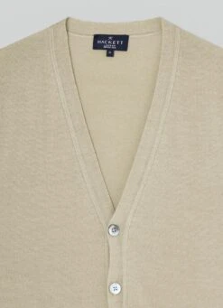 Hackett London WOOL AND SILK WAISTCOAT -Hackett London Shop HM703003 951 03 FL