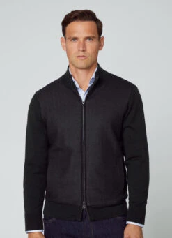 Hackett London MERINO WOOL HYBRID JACKET