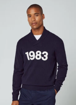 Hackett London 1983 SHAWL SWEATSHIRT -Hackett London Shop HM703007 595 04 MO