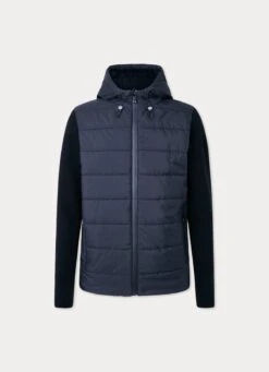 Hackett London HYBRID KNIT JACKET -Hackett London Shop HM703014 999 01 FL