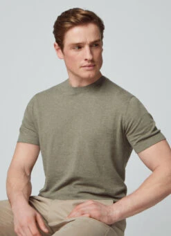 Hackett London KNIT T-SHIRT -Hackett London Shop HM703015 8HO 04 MO