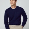 Hackett London LAMBS WOOL CREW NECK JUMPER