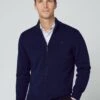 Hackett London FULL ZIP WOOL CARDIGAN