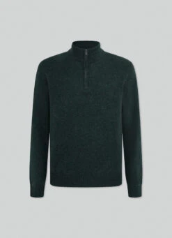 Hackett London HALF-ZIP WOOL JUMPER -Hackett London Shop HM703023 675 01 FL