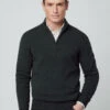 Hackett London HALF-ZIP WOOL JUMPER 1 Hackett London HALF-ZIP WOOL JUMPER -Hackett London Shop HM703023 675 01 MO
