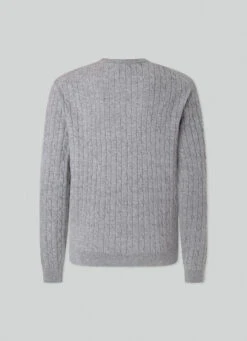 Hackett London CABLE KNIT WOOL JUMPER -Hackett London Shop HM703026 967 02 FL