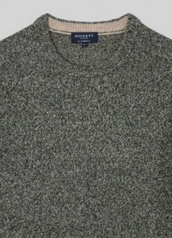 Hackett London MARBLED WOOL JUMPER -Hackett London Shop HM703027 6GF 03 FL