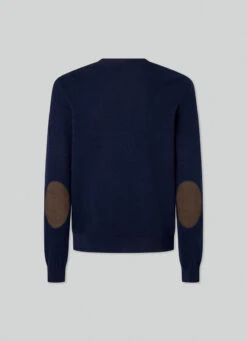 Hackett London V-NECK WOOL BLEND JUMPER -Hackett London Shop HM703031 595 02 FL