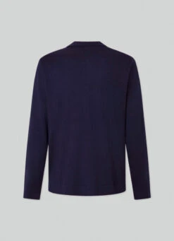 Hackett London MERINO WOOL KNIT OVERSHIRT -Hackett London Shop HM703032 595 02 FL