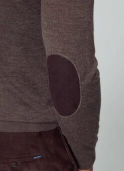 Hackett London MERINO WOOL/SILK HALF-ZIP JUMPER -Hackett London Shop HM703033 873 04 MO