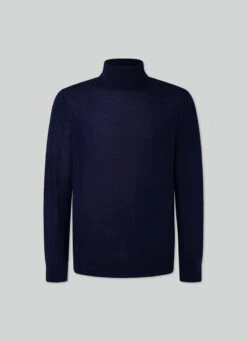 Hackett London CLASSIC FIT WOOL AND SILK JUMPER -Hackett London Shop HM703034 595 01 FL