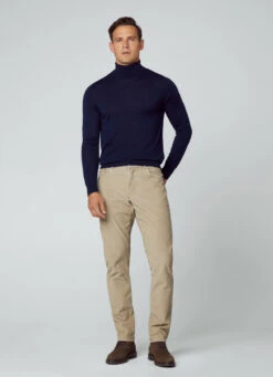Hackett London CLASSIC FIT WOOL AND SILK JUMPER -Hackett London Shop HM703034 595 04 MO