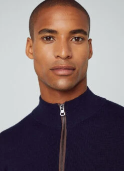 Hackett London FULL ZIP MERINO WOOL CARDIGAN -Hackett London Shop HM703036 595 05 MO